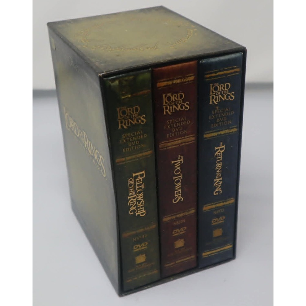 DVD The Lord of the Rings Extended Edition Trilogy Box Set LOTR
